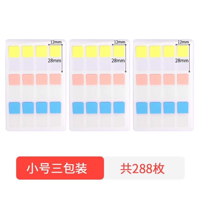 Papelería de poder indicando etiqueta fluorescente etiqueta de tablereta