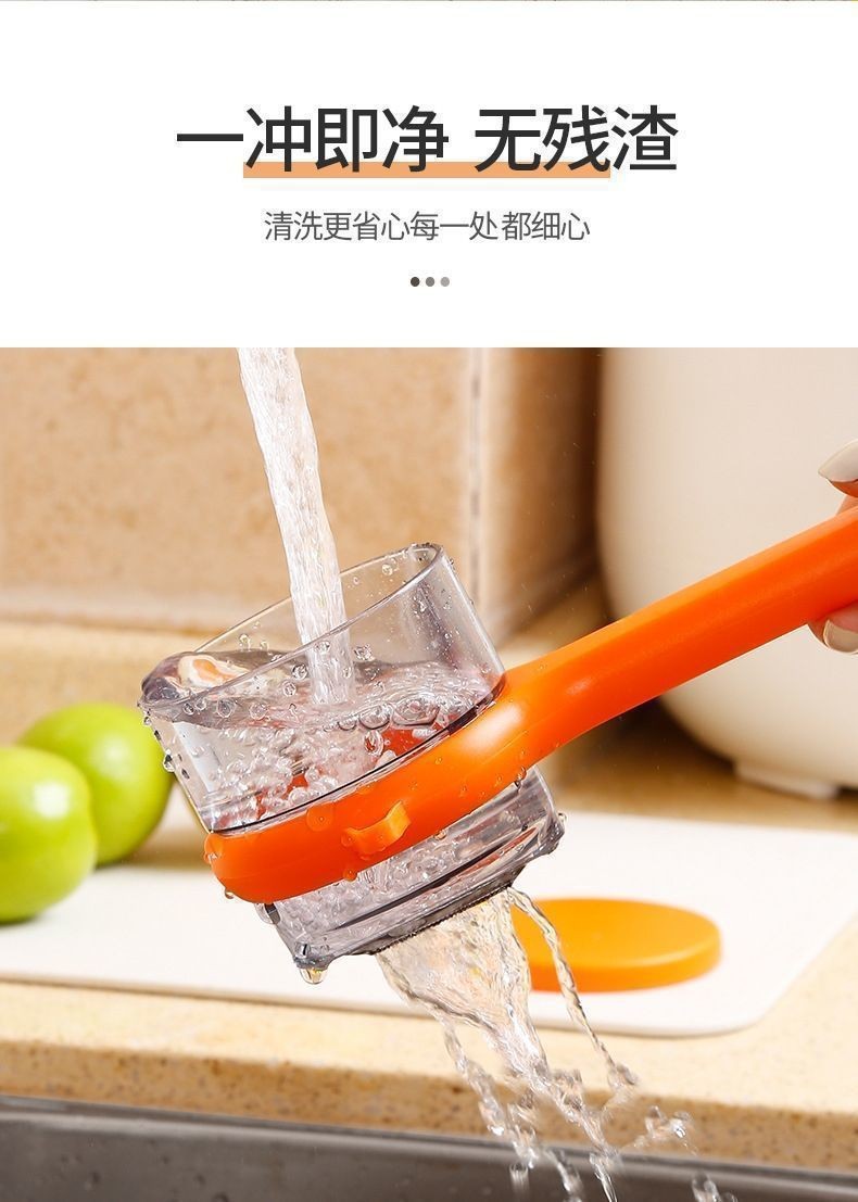 Round Storage Vegetable Peeler Household Multifunctional Stainless Steel Peeler Kitchen Fruit Peeling Wall-Mounted Peeler