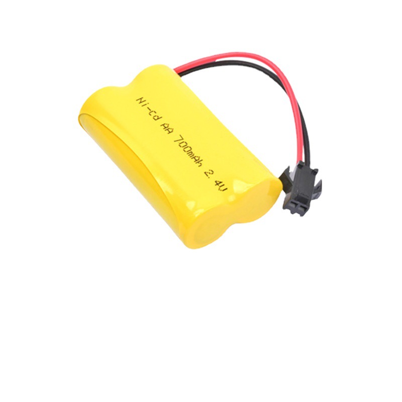 镍镉AA2.4V 700mah 可充电电池组 小风扇电蚊拍用5号7号电池组