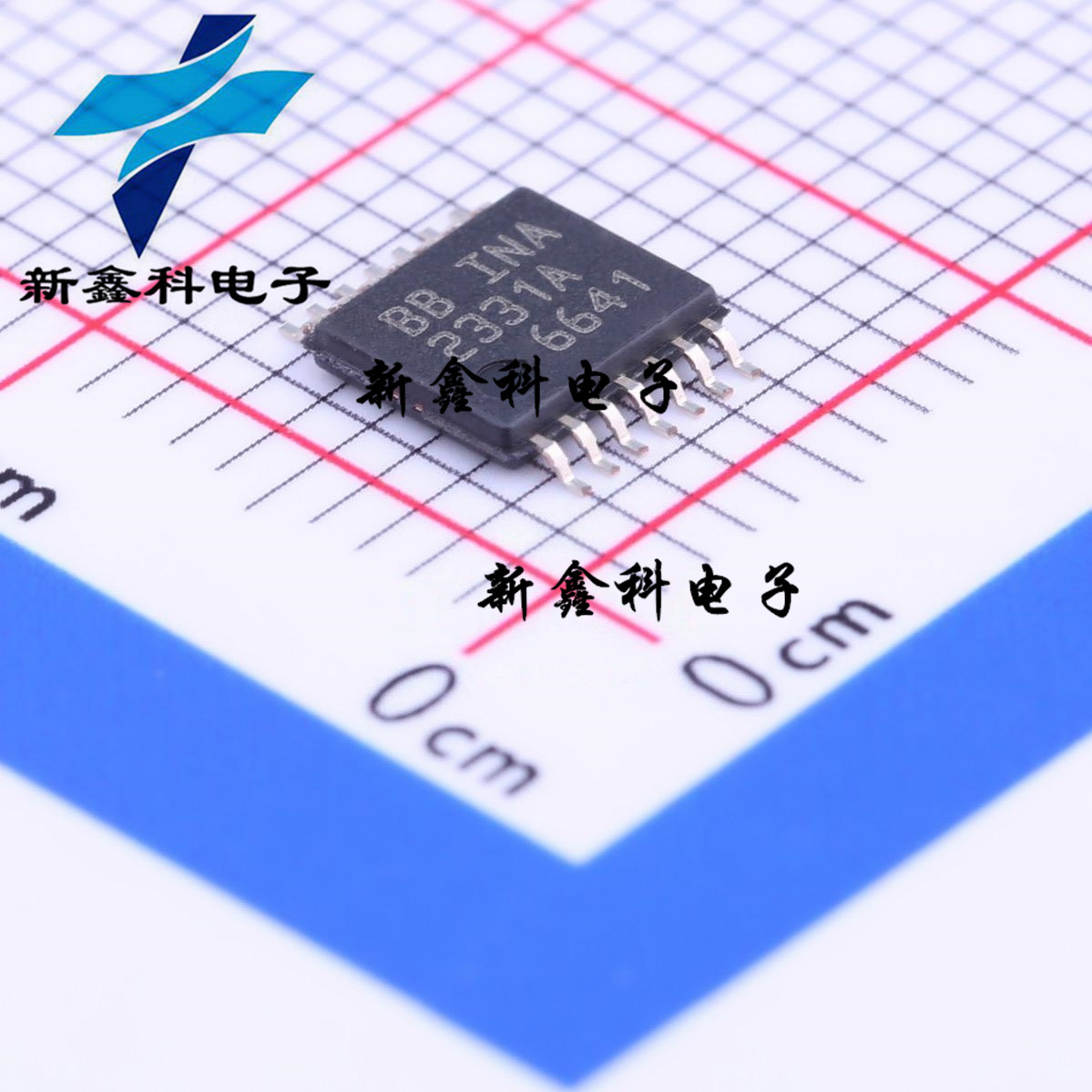 INA2331AIPWR INA2331A 贴片TSSOP14 仪表放大器芯片IC