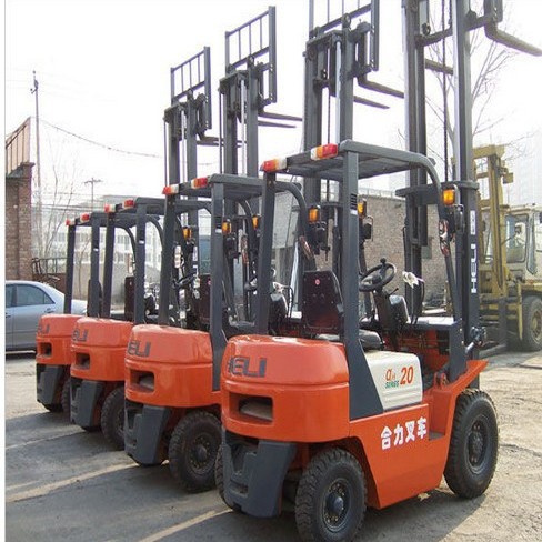 Exportación extranjera de segunda mano de 3 toneladas 4 toneladas 5 toneladas 7 toneladas 10 toneladas de carretillas elevadoras
