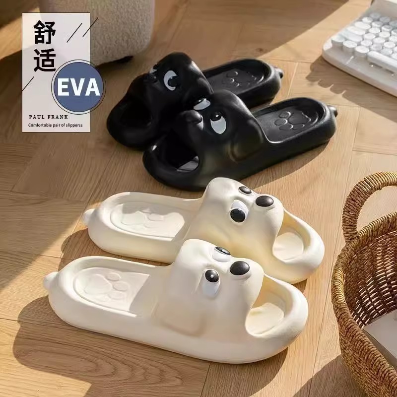かわいい子犬スリッパ 2025 新しい eva ホーム屋内滑り止め防臭アウターウェア漫画スリッパ|undefined