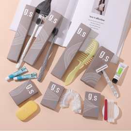 高档酒店民宿一次性洗漱用品套装一次性牙刷牙膏旅行便携用品批发