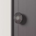 中式圆形实木大门拉手豪华会所包厢门把手双开推拉玻璃门拉手