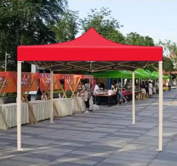 Carpa de publicidad al aire libre cabina plegable paraguas de cuatro ángulos exhibición tienda de sombrilla de cuatro ángulos sombrilla al por mayor tienda de campaña al aire libre