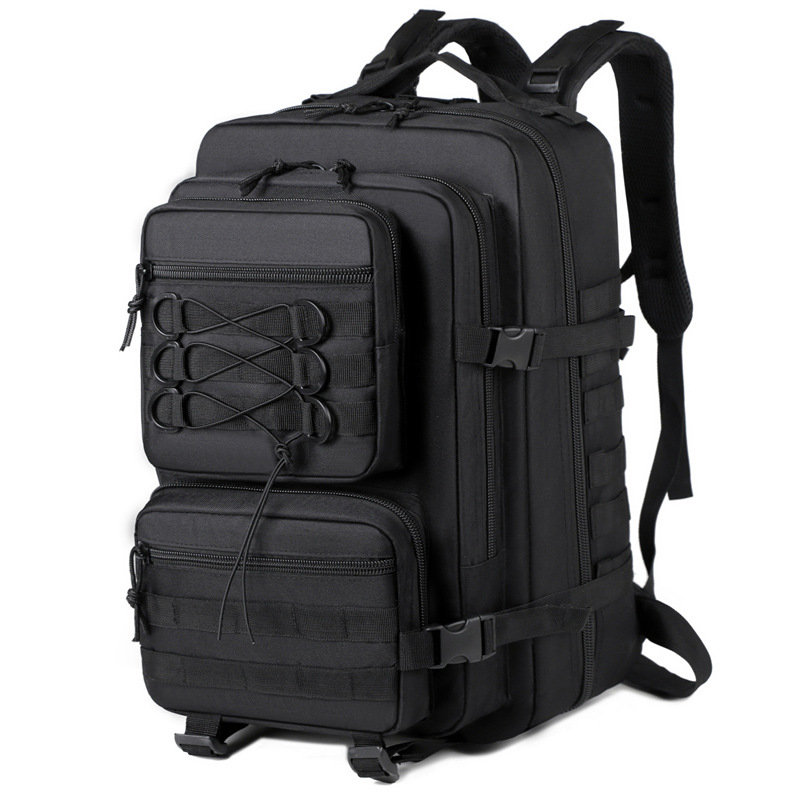 Mochila de viaje de gran capacidad expandible Oxford resistente al desgaste, mochila deportiva de camping, mochila de montaña de senderismo