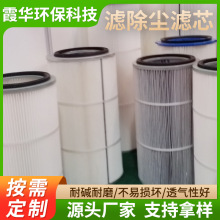 除尘机滤芯覆膜滤布带涤纶针刺毡布袋 滤芯 除尘过滤机滤芯