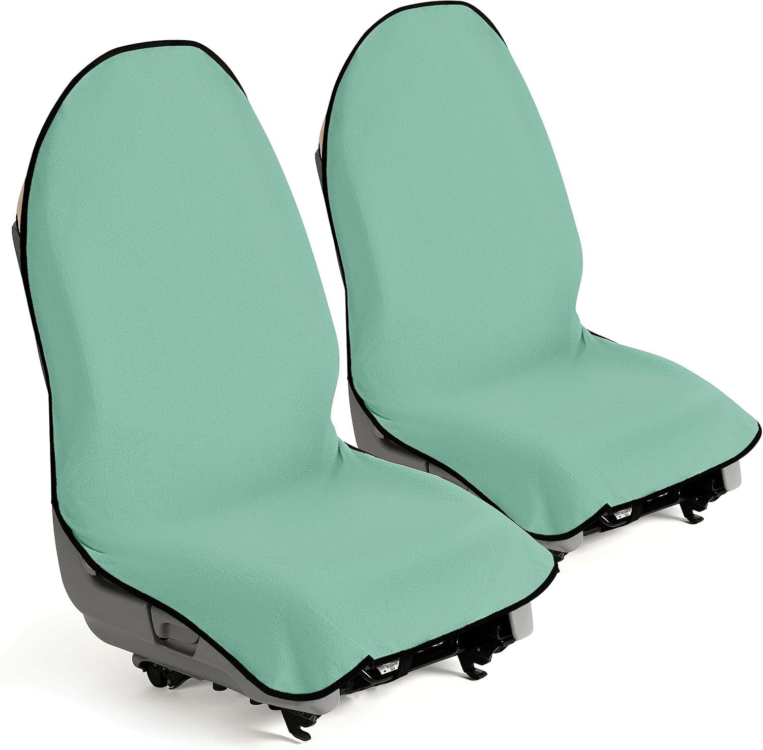 Seat cushion, seat cover, Universal Sport Seat Cushion - mint-green-pair