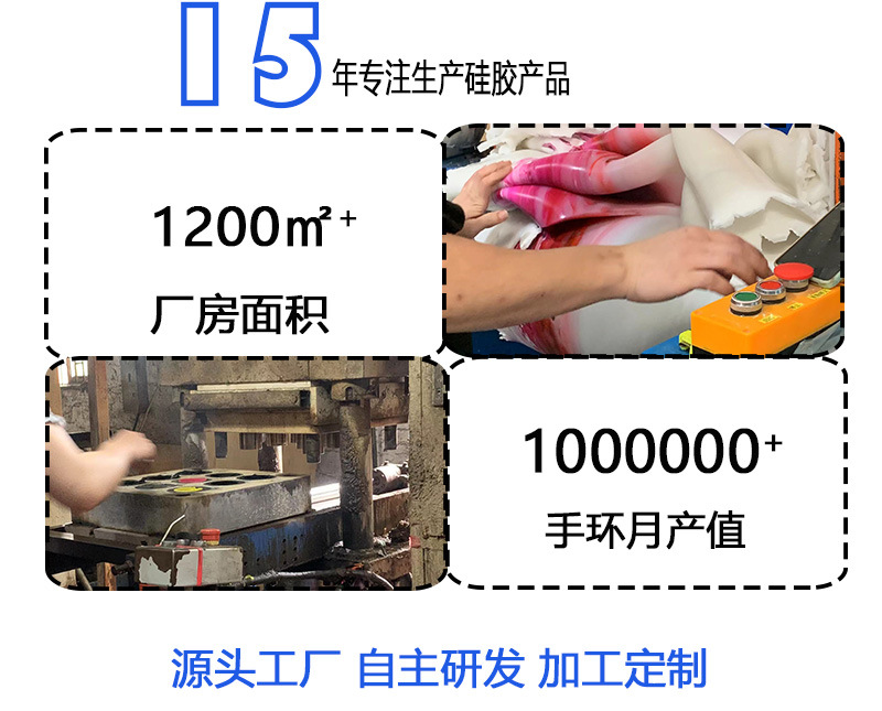男孩女孩性别揭示硅胶手环