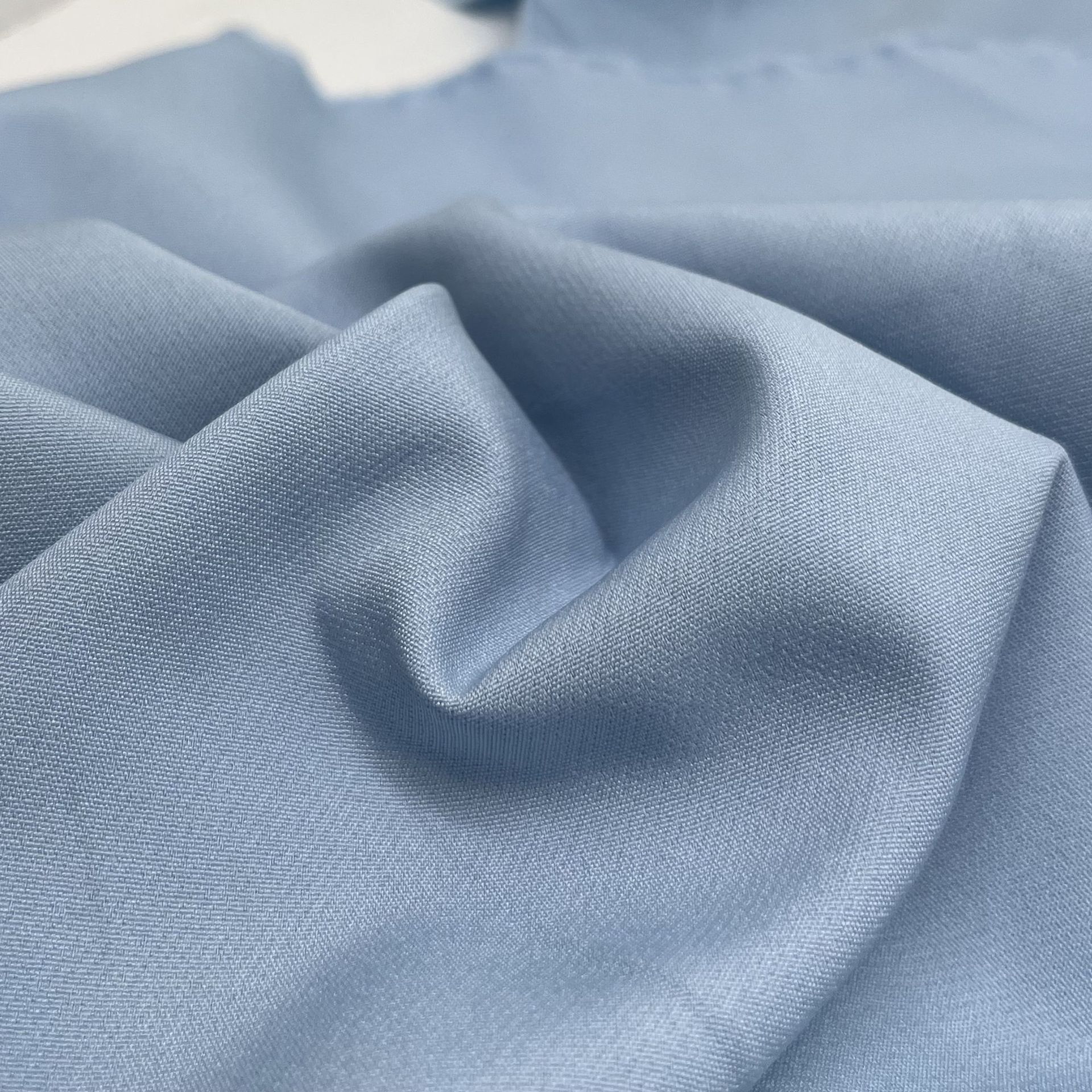 75D Double-Layer Linen Four-Way Stretch, Polyester Twill Four-Way Stretch Fabric—Perfect for Outerwear, Casual Pants, Hanfu, and Ma Mian Skirt Fabrics