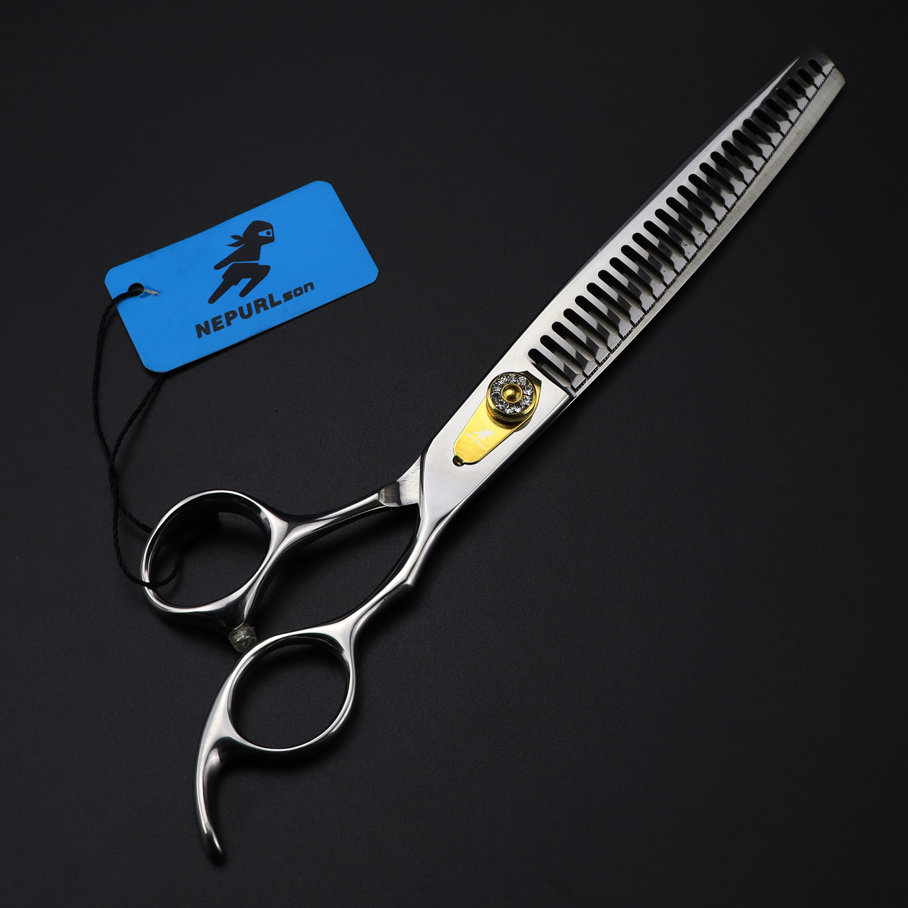 8.0寸 鱼骨牙剪齿上开小齿  宠物剪 送包 2H