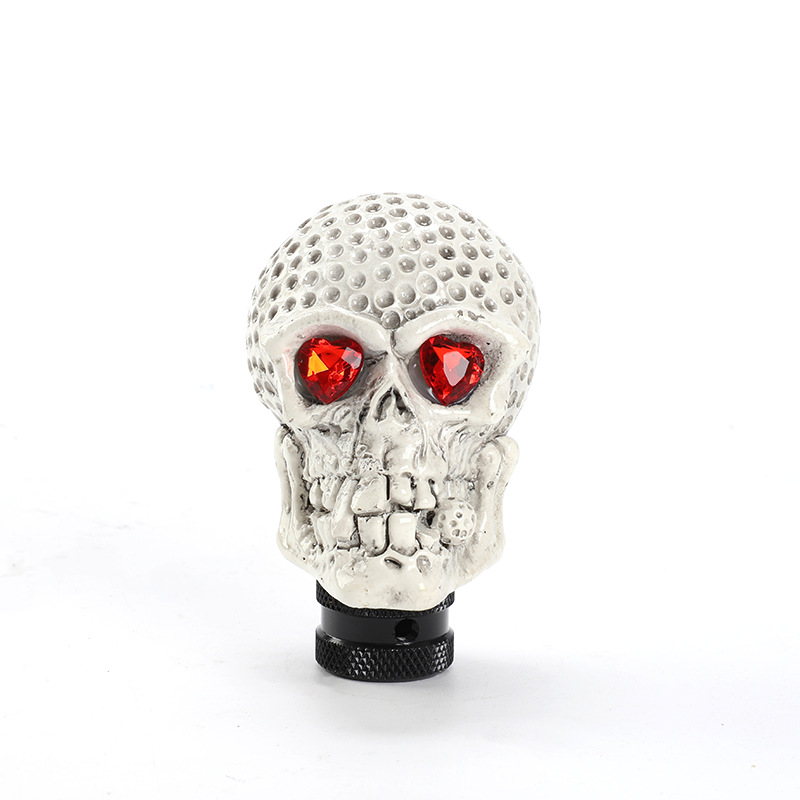 accesorios de modificación de automóviles cabeza de marchas personalidad cabeza de manija fantasma varilla de cambio de marchas bola de mano al por mayor image 40