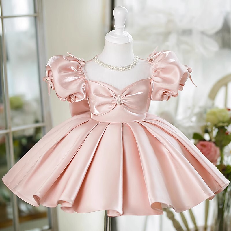 Children's dress Princess dress piano performance costume host dress girl's birthday banquet flower girl's dress Children's dress Princess dress piano performance costume host dress girl's birthday banquet flower girl's dress