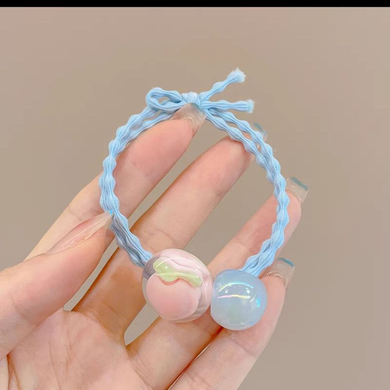 ドーパミンヘッドバンド、髪を傷つけないカラフルな子供用ゴムバンド、かわいいフルーツヘアバンド、高弾性ヘアロープヘッドバンド|undefined