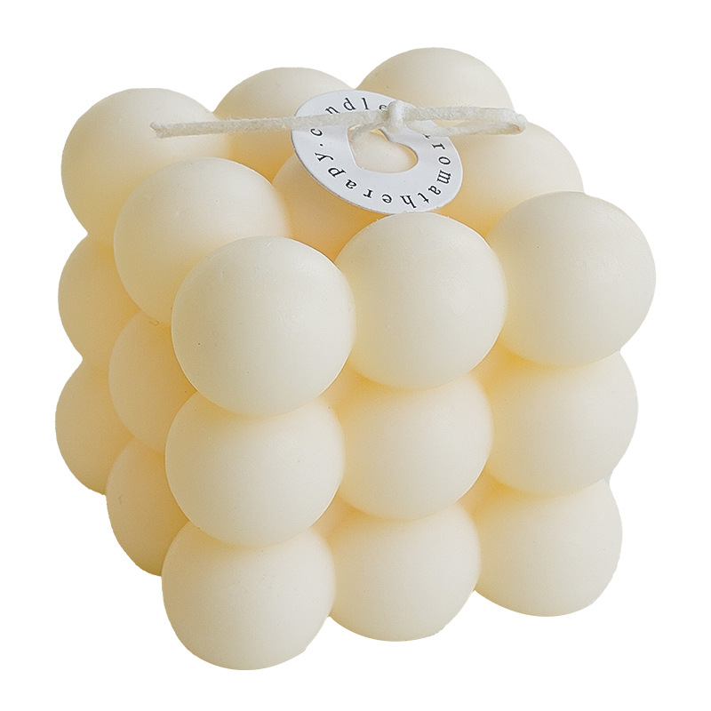 Cubo de Rubik Vela Regalos de mano Ambiente creativo transfronterizo Adornos hechos a mano Regalos de cumpleaños Personalización de velas aromáticas