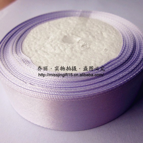 25MM cinta arco cinta caja de regalo decoración de flores cinta de poliéster Ropa Accesorios cinta 8 puntos