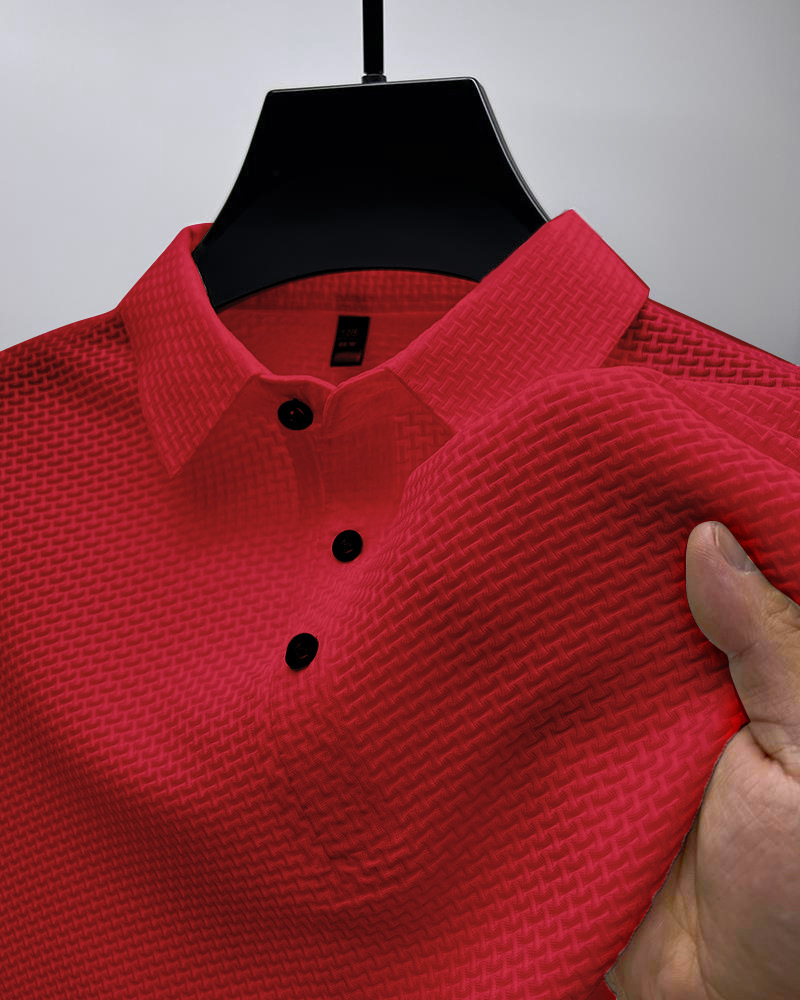 245g Weight Short Sleeve Sleeve Length Nylon Fabric Type Regular Top Length Casual Occasion Turndown Neckline Loose Fit Type Solid Color Pattern Summer Season Men's Gender Patchwork Design Simple Style Style Men's Solid Color Simple Style Turndown Short Sleeve Loose Men's T-shirt 5