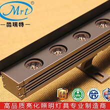 LED大功率单色RGB广告牌建筑轮廓墙面投射线条轮廓洗墙灯24W