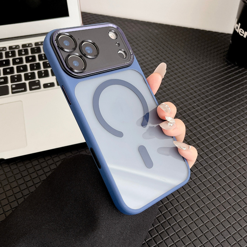 适用iPhone17pro手机壳简约磁吸苹果16promax保护套15pro磨砂新款|undefined