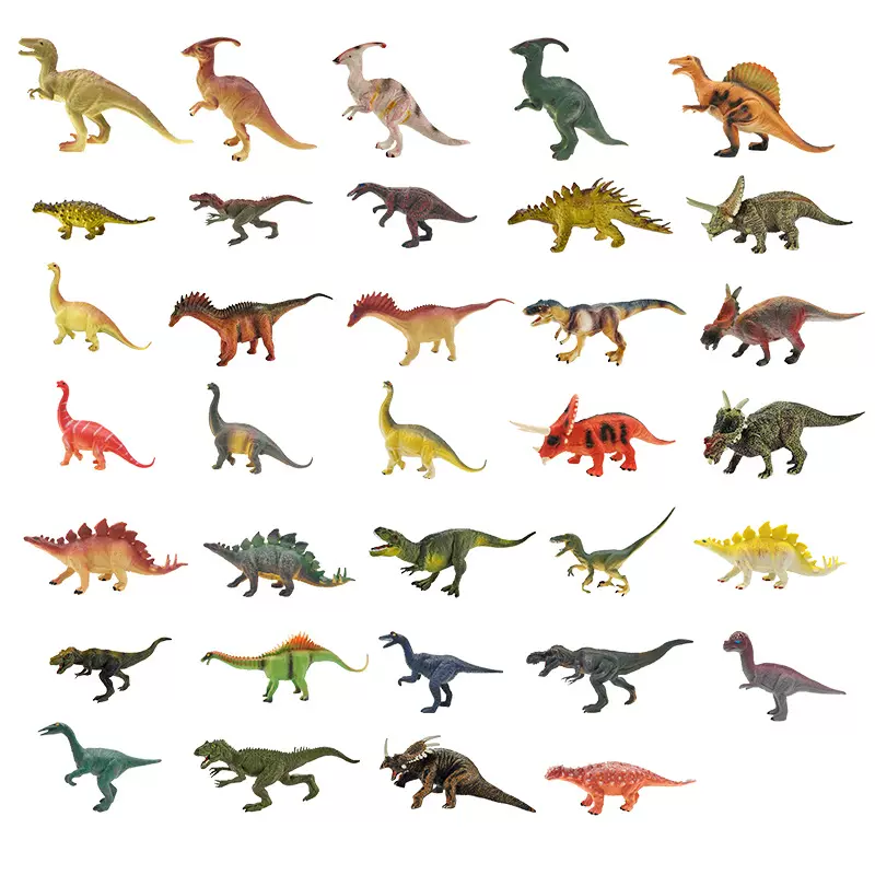 工厂直销仿真迷你静态仿生恐龙模型摆件儿童认知亲子互动玩具套装