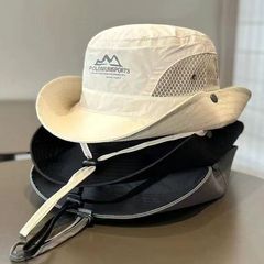マウンテンキャンプ巾着フィッシャーマンハットサンシェードハイキング日焼け止めアウトドア登山釣り帽子ウエスタンカウボーイハット