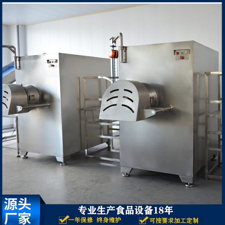 不锈钢大型冻肉绞肉机100 120 130 250 300冻肉盘绞肉机商用