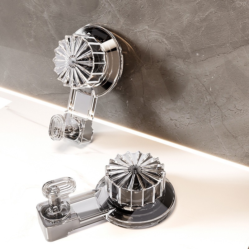 Gancho de ventosa ligero de lujo fuerte gancho de vacío sin perforación móvil sin marcas fuerte gancho de baño