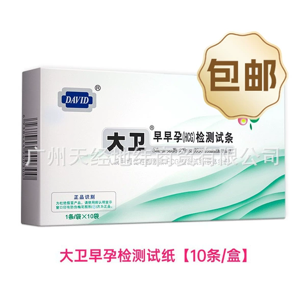David Early Pregnancy Test Paper 10 pieces/box