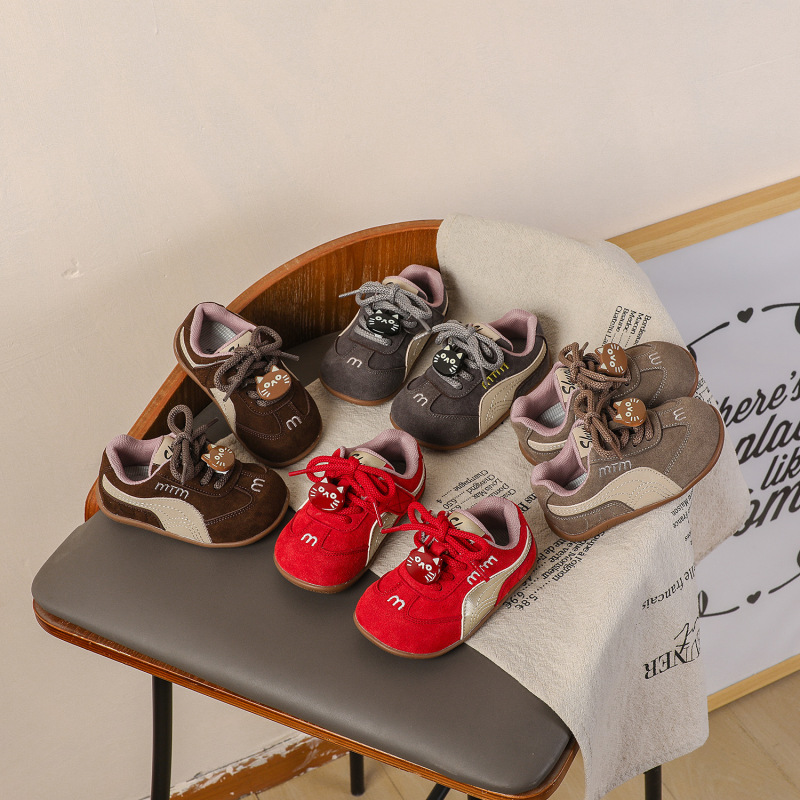 子供用ベビースポーツシューズ、春夏の多用途女の子用フォレストシューズ、韓国版の快適な滑り止めソフトソール男の子用トレーニングシューズ、トレンディ|undefined