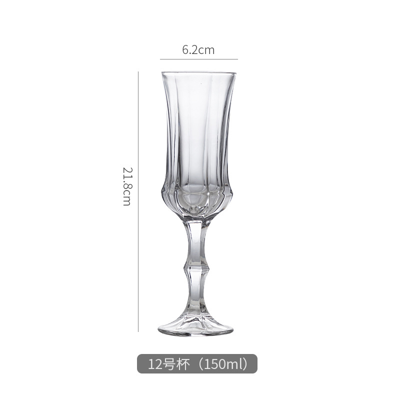 Ins en línea vinos rojos vinos europeos caseros tazas de champagne tazas de cristal sin plomo tazas de pie alto