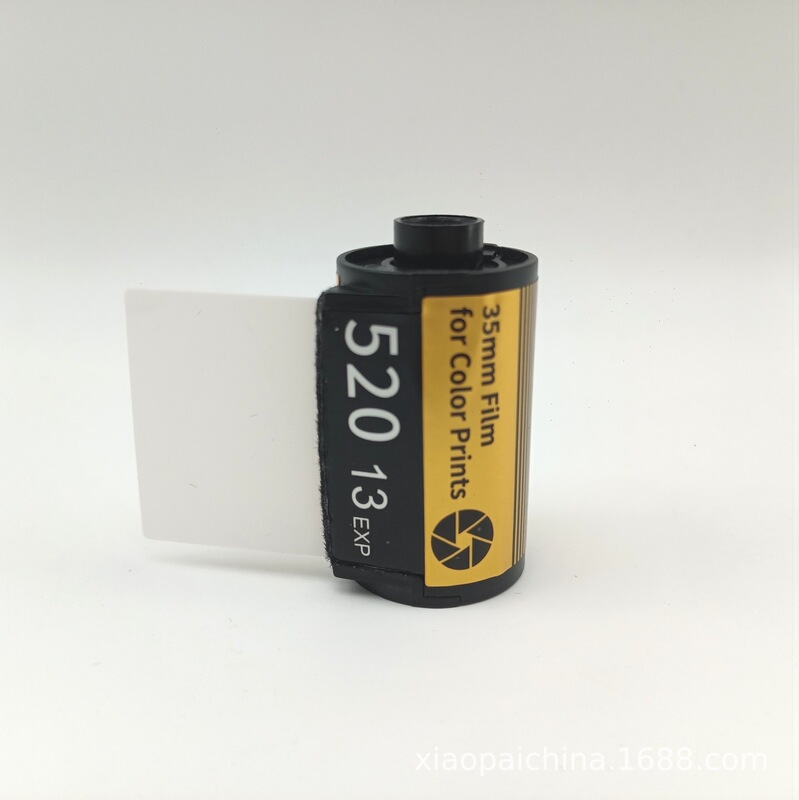 Film Album Cassette Assembled with Velvet Perforated Title Sticker 135 Film Shell 35mm Factory Ready Stock