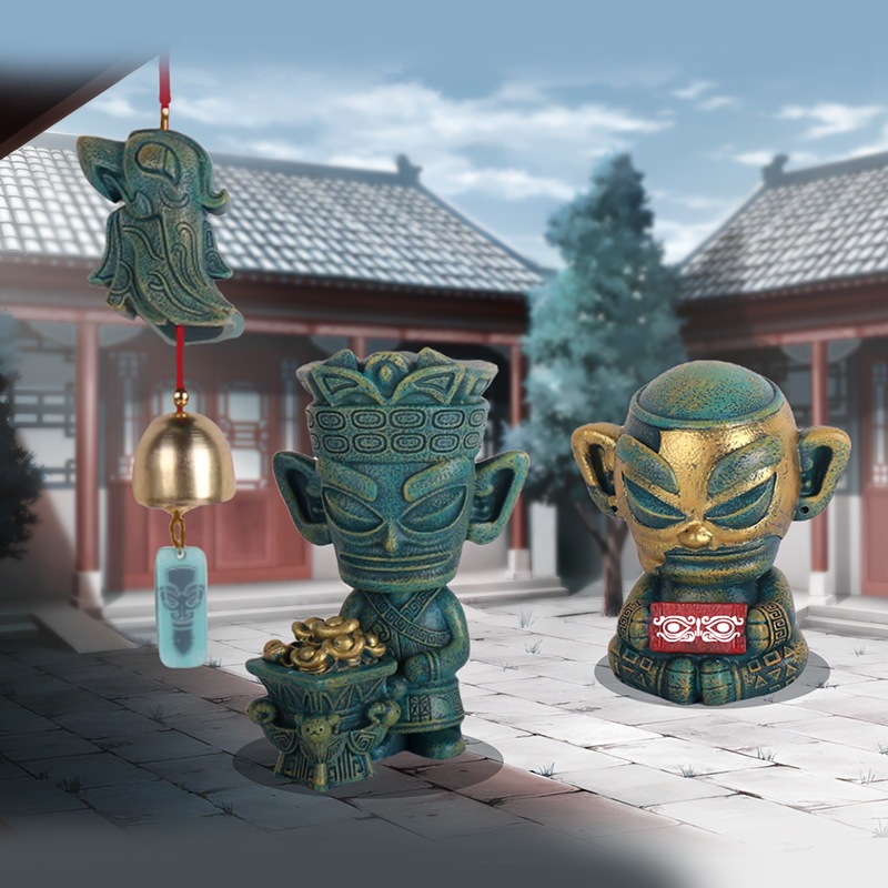 景区热卖福堆堆盲盒创意国潮周边摆件中式文创纪念礼物批发直销|undefined