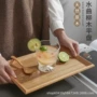 实木矩形酒店长方形餐盘