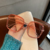 Fashionable square sunglasses, glasses solar-powered, 2022 collection, European style