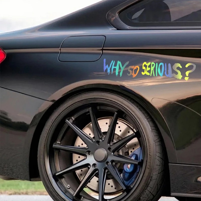 Reflektierender Körperaufkleber Joker Englischer Kopfbedeckungshelmhelm_voghion.com