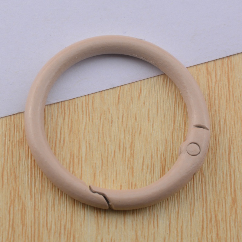 工場直販カラー塗装亜鉛合金スプリングコイル 33 ミリメートルスプリングコイル diy ペンダントキーホルダーアクセサリースプリング