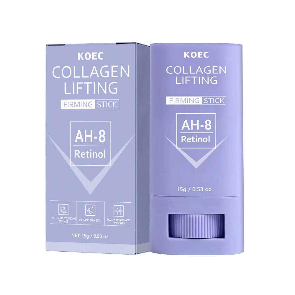 Стик для шеи Collagen Neck Stick KOEC AH-8 Retinol, увлажнение и лифтинг, 15 г