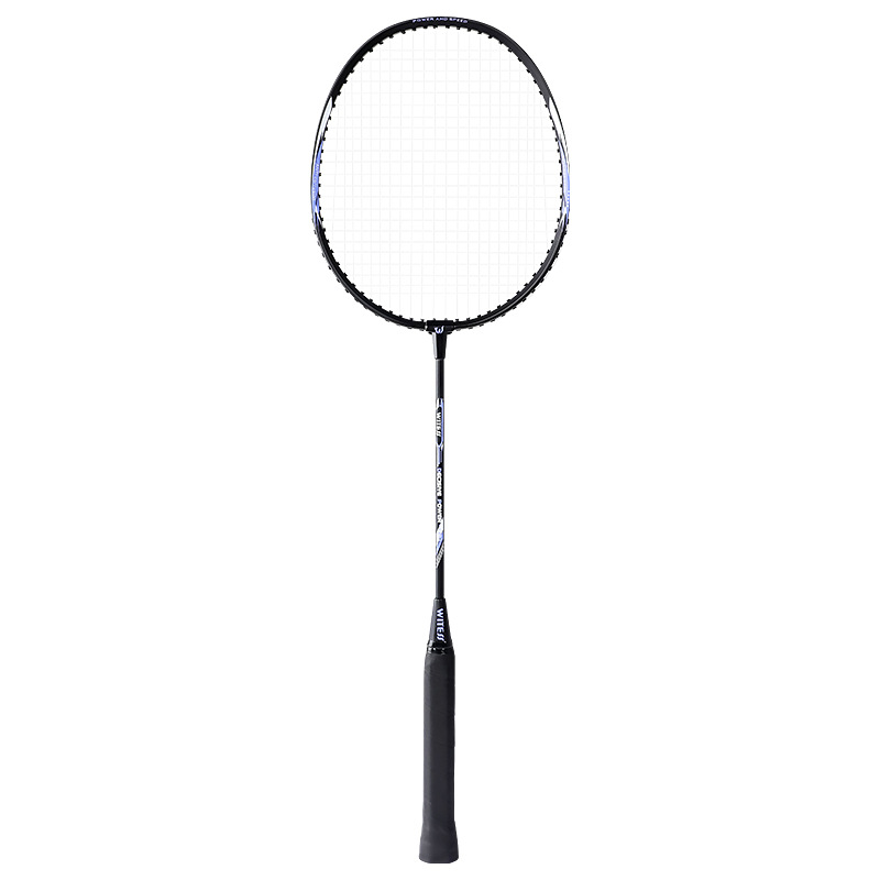 Raqueta de bádminton WITESS, juego de raquetas dobles de aleación de aluminio, entrenamiento profesional, raqueta de bádminton doble ultraligera y duradera, venta al por mayor.