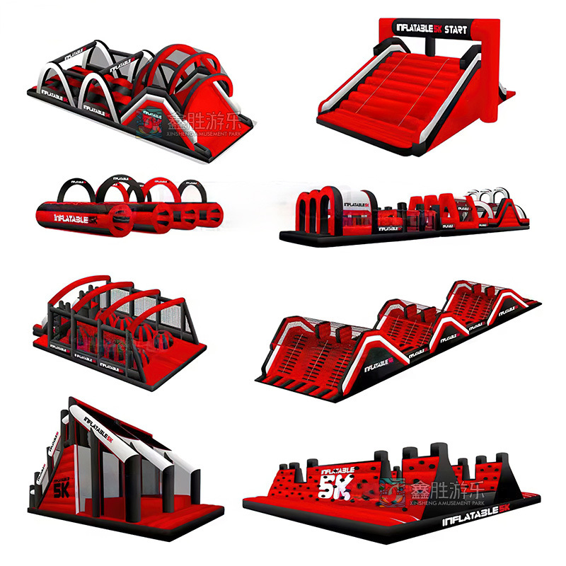 Trastornos de entrada en tierra inflables a gran escala al aire libre transfronterizos