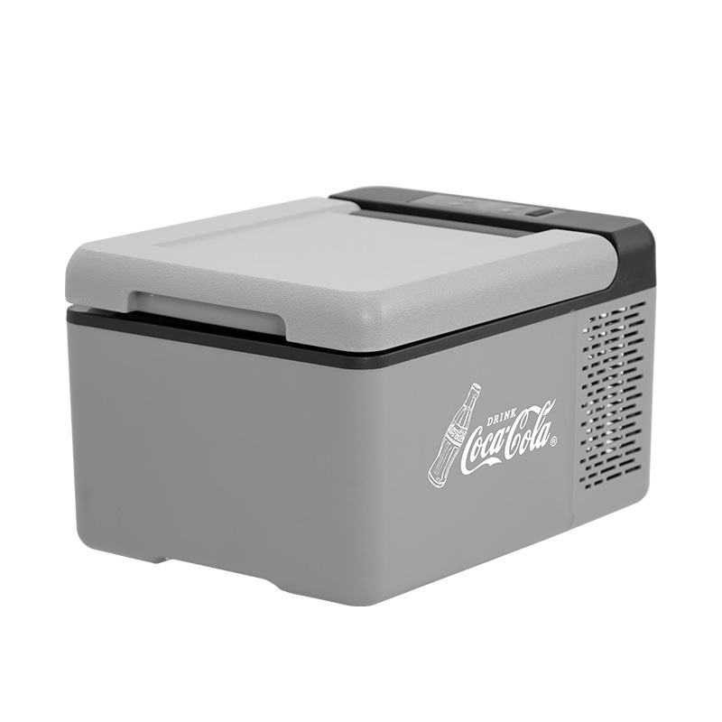 可口可乐车载冰箱9升小型压缩机制冷车家两用户外冷冻冷藏冰箱