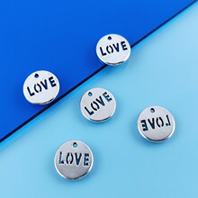 1.4*1.4cm����DIY�Ͻ���� ���¹���Love�ο���ĸ�Ƶ�׹ ����ֱ��