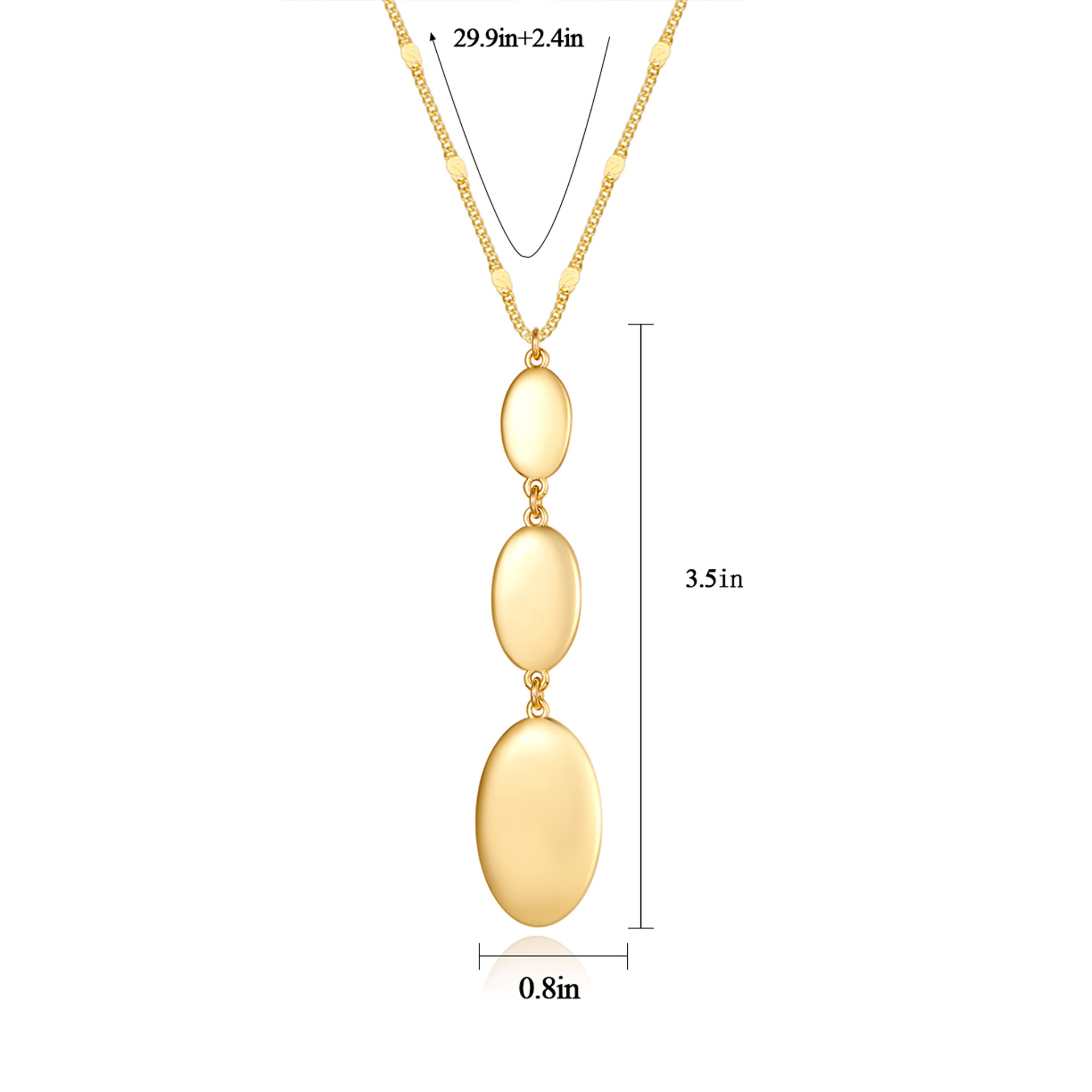 european-and-american-cross-border-irregular-geometric-pendant-long-necklace-copper-plated-gold-light-luxury-high-elegant-womens-jewelry-simple