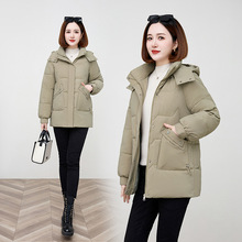 2025年冬季羽绒棉服女士小个子宽松时髦加厚保暖时尚百搭外套女