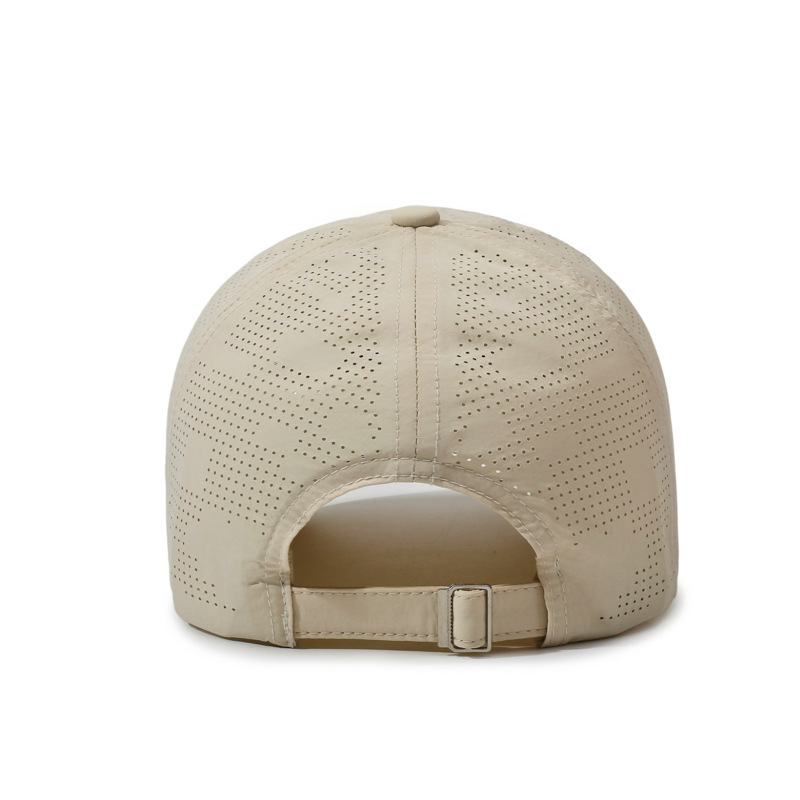 Summer Hiking Mesh Quick-dry Baseball For Men, Perforated Breathable Fashion Sun Hat, Women's Sports Cap_voghion.com