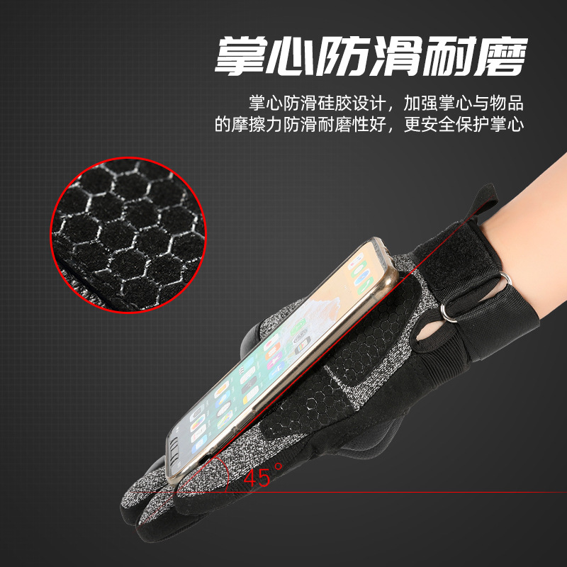 Cáscara dura guantes de dedo largo hombres y mujeres dedo completo Fuerzas Especiales ventiladores militares al aire libre campo de lucha Guerra CS pantalla táctil montar guantes de Montañismo