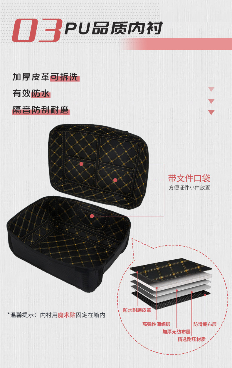 Wanlihao is suitable for Honda NS125LA motorcycle tail box, electric vehicle trunk, universal scooter, non-aluminum alloy