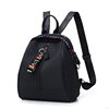 Nylon backpack for leisure, bag for traveling