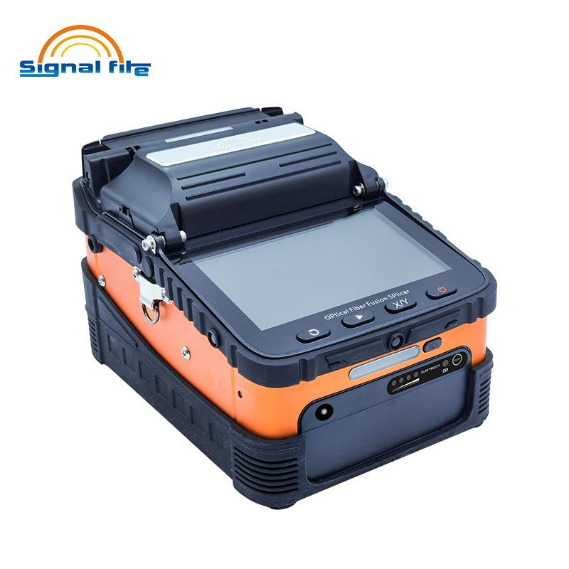 Burning knowledge AI-5 domestic full-automatic optical fiber fusion splicer leather cable pigtail fusion splicing equipment