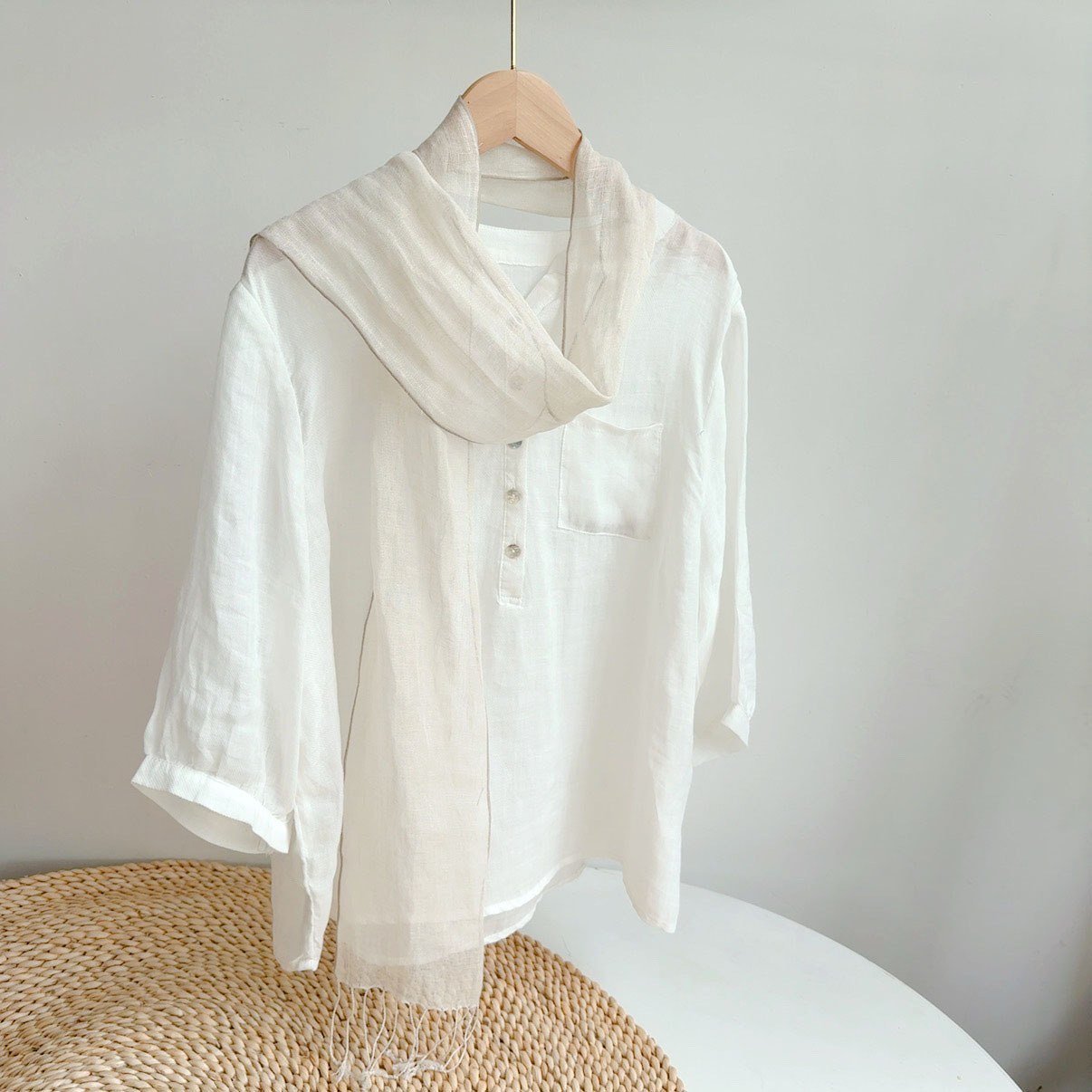 미색 15*180+2*10cm