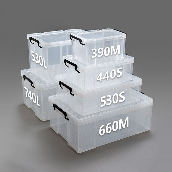 Japanese plastic transparent storage box